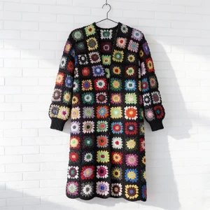 Midnight Candy Squares Dress